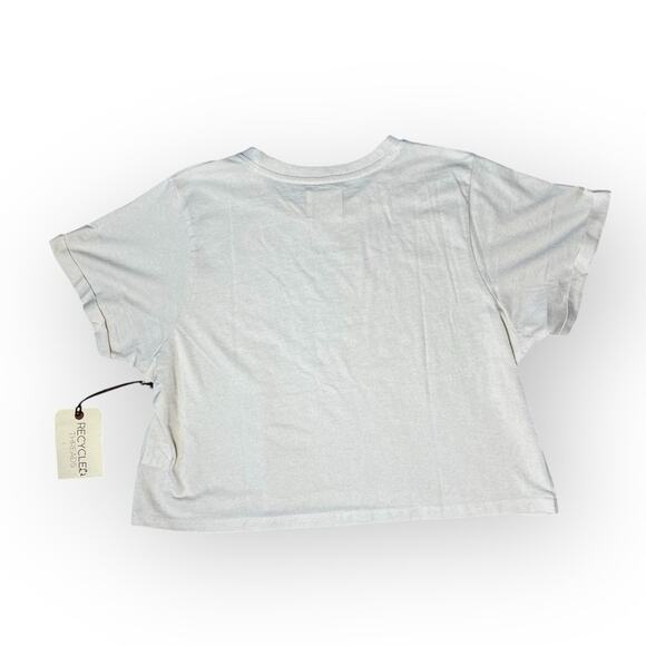Recycled Threads new girls boxy crop ballet graphic tee - Picture 2 of 4